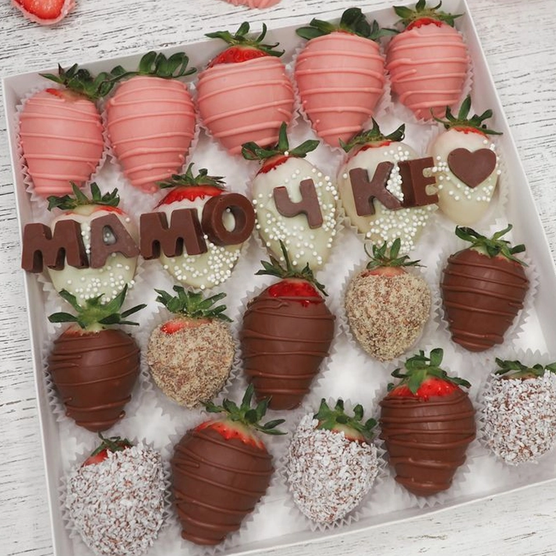 Набор клубники в шоколаде Самой лучшей маме